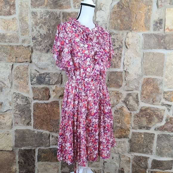 Shoshanna 12 Rylee Anfa Floral Dress - Picture 6 of 10